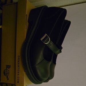 Dr. Martens Black Alderstone Mary Jane Flats